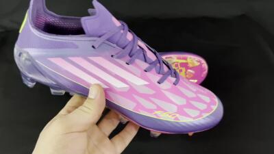Adidas F50 Elite FG Low-Tops Football Boots - Pink/Purple/Yellow