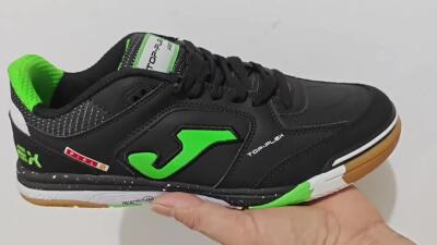 Joma Top Flex IC Low-Tops Football Shoes - Black/Yellow/Red