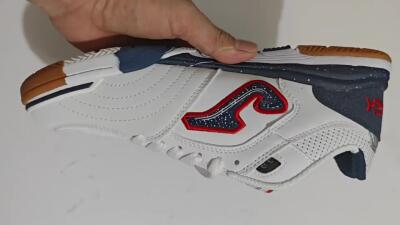 Joma Top Flex IC Low-Tops Football Shoes - White/Red/Black