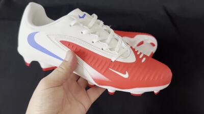 Nike Phantom 6 Elite Low FG Low-Tops Football Boots - Red/White/Blue