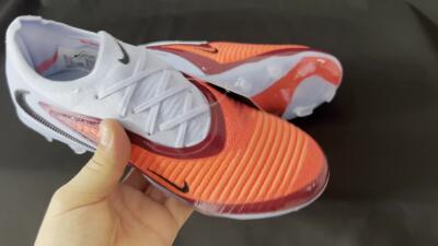 Nike Phantom 6 Elite Low FG Low-Tops Football Boots - Red/Jade/Black