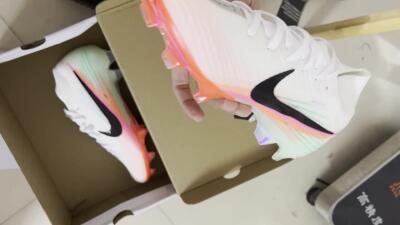 Nike Air Zoom Mercurial Superfly 10 Elite FG High-Tops Football Boots - White/Pink/Black