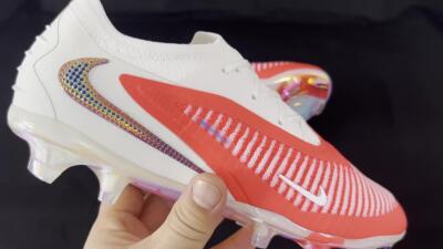 Nike Phantom 6 Elite Low FG Low-Tops Football Boots - Red/White/Black