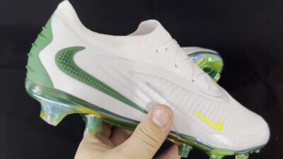 Nike Phantom 6 Low Elite FG Low-Tops Football Boots - White/Silver/Gold