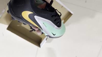 Nike Phantom 6 Low Elite TF Low-Tops Football Shoes - Teal/Black/Rose