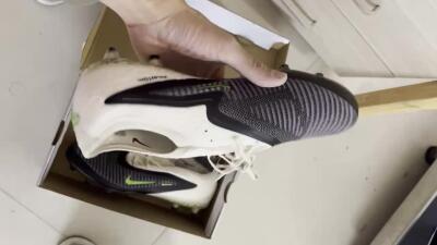 Nike Phantom 6 Low Elite AG Low-Tops Football Boots - Black/Electric Green/Crimson White