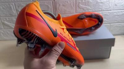 Nike Phantom GT 2 Elite FG Low-Tops Football Boots - Orange/Black
