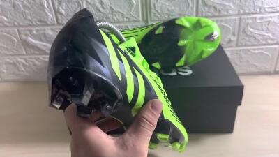 Adidas Predator Edge.1 Low FG High-Tops Football Boots - Green/Black