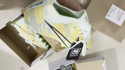 Nike Air Zoom Mercurial Vapor 15 Elite FG Low-Tops Football Boots - Orange/Green/Black