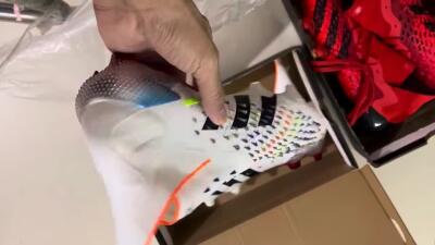 Adidas Predator Freak + FG High-Tops Football Boots - White/Black