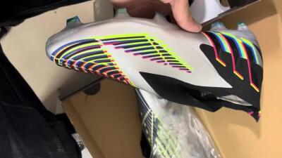 Adidas Predator FIFA World Cup Qatar 2022 Edge+ FG High-Tops Football Boots - Silver/Black