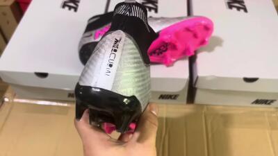 Nike Air Zoom Mercurial Superfly 9 Elite FG High-Tops Football Boots - Silver/Pink/Black