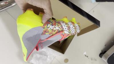 Adidas Predator Freak.1 FG High-Tops Football Boots - Grey/Yellow/Orange