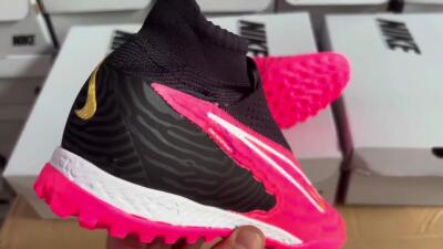 Nike Phantom GX Elite DF TF High-Tops Football Shoes - Red/Black/White