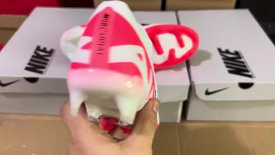 Nike Air Zoom Mercurial Vapor 15 Elite FG Low-Tops Football Boots - White/Black/Red