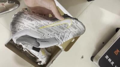 Nike Air Zoom Mercurial Vapor 15 Elite FG Low-Tops Football Boots - Sliver/Gold/Rainbow