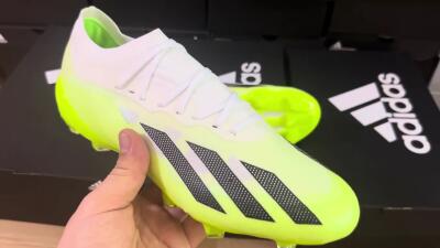 Adidas X Speedportal.1 FG Low-Tops Football Boots - Green/Black/White