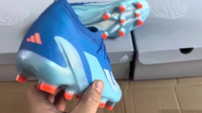 Adidas X Speedportal.1 FG Low-Tops Football Boots - Blue/Silver/Jade