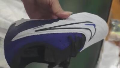 Nike Phantom GX Elite FG Low-Tops Football Boots - White/Blue/Black