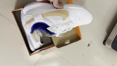 Nike Street Gato IC Low-Tops Football Shoes - White/Pink/Blue