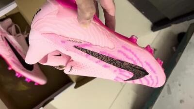 Nike Phantom GX Elite FG High-Tops Football Boots - Pink/Black/Gold