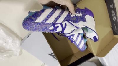 Adidas Predator Freak.1 FG High-Tops Football Boots - Purple/White/Blue