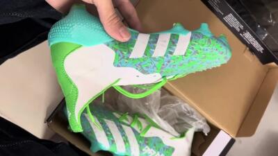 Adidas Predator Freak.1 FG High-Tops Football Boots - Blue/White/Grey