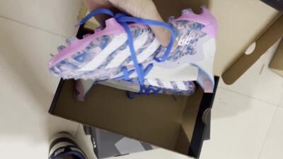 Adidas Predator Freak.1 FG High-Tops Football Boots - Purple/White/Blue/Pink