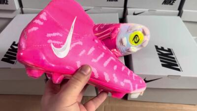 Nike Phantom Luna Elite FG High-Tops Football Boots - Red/Silver/White