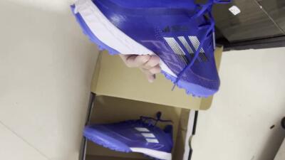 Adidas F50 Adizero TF Low-Tops Football Shoes - Blue/Silver/Black