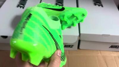 Nike Air Zoom Mercurial Vapor 15 Elite FG Low-Tops Football Boots - Green/Black