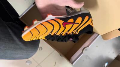 Nike Air Zoom Mercurial Vapor 15 Elite FG Low-Tops Football Boots - Orange/Black/Red