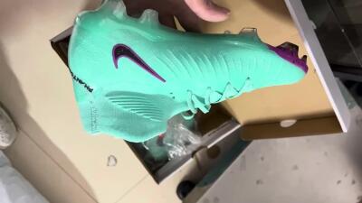 Nike Phantom Luna Elite FG High-Tops Football Boots - Blue/Black/Purple