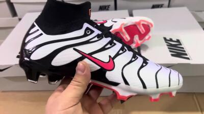 Nike Air Zoom Mercurial Superfly 9 Elite FG High-Tops Football Boots - White/Black/Red