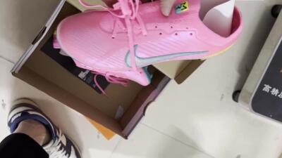 Nike Air Zoom Mercurial Vapor 15 Elite FG Low-Tops Football Boots - Pink/Silver/Blue