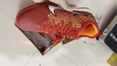 Nike Air Zoom Mercurial Vapor 15 Pro IC Low-Tops Football Shoes - Red/White/Black