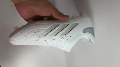 Adidas Copa Pure 2+ FG Low-Tops Football Boots - White/Silver/Black