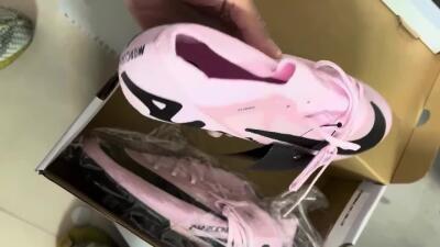 Nike Air Zoom Mercurial Vapor 15 Elite FG Low-Tops Football Boots - Pink/Black