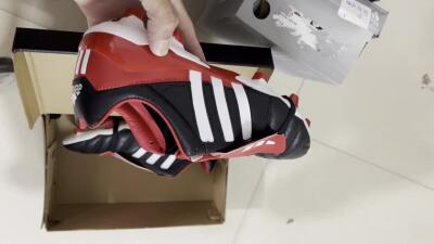 Adidas Predator Mania FG Low-Tops Football Boots - Black/White/Red