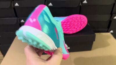 Adidas X Crazyfast.3 TF Low-Tops Football Shoes - Flash Aqua/Lucid Pink/Lucid Cyan