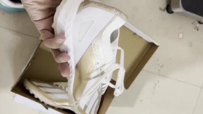 Adidas X Crazyfast.1 TF Low-Tops Football Shoes - Gold/White