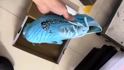 Nike Phantom GX Elite FG Low-Tops Football Boots - Blue/Black/Gold