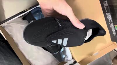 Adidas Predator Elite Foldover Tongue FG Low-Tops Football Boots - Black/Silver/Jade