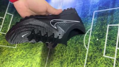 Nike Phantom GX 2 Elite TF Low-Tops Football Shoes - Black/White/Blue