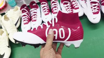 Nike Air Zoom Mercurial Superfly 9 Elite FG High-Tops Football Boots - White/Black/Red