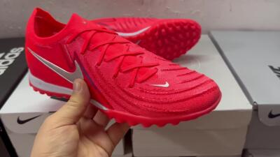 Nike Phantom Luna 2 Elite TF Low-Tops Football Shoes - Red/Black/Blue/White