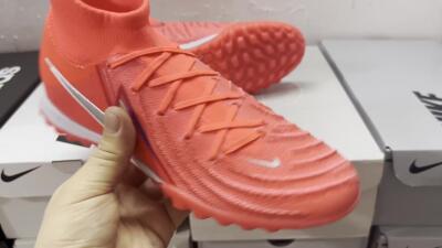 Nike Phantom Luna 2 Elite TF High-Tops Football Shoes - Red/Black/Blue/White