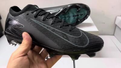 Nike Air Zoom Mercurial Vapor 16 Elite FG Low-Tops Football Boots - Black/Blue/Jade
