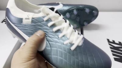 Nike Tiempo Legend 10 Elite FG Low-Tops Football Boots - Jade/White