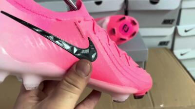Nike Phantom Luna Elite TF Low-Tops Football Shoes - Pink/Black